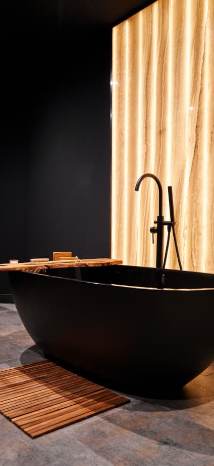 Luxury bathroom details